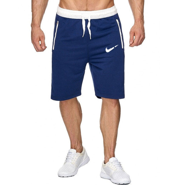 New Fashion Men Sporting Beaching Shorts Trousers Cotton Bodybuilding Sweatpants Fitness Short Jogger Casual Gyms Men Shorts